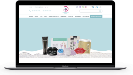 SEO optimization and Improving discounts for Paradisefruit.com.ua - regional shop of the cosmetics goods