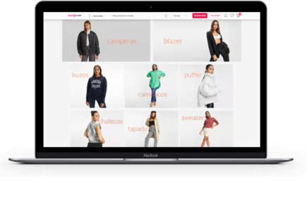 Custom development  for B2B clothing platform