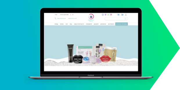 SEO optimization and Improving discounts for Paradisefruit.com.ua - regional shop of the cosmetics goods