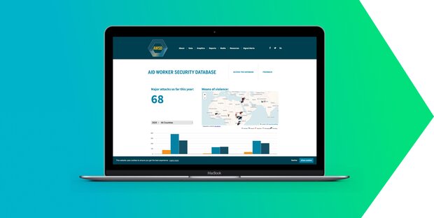 Aid Worker Security Database website screenshot