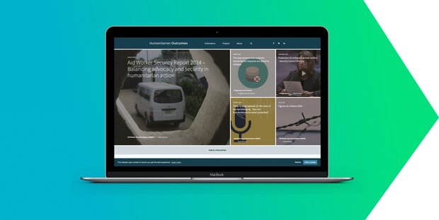 Upgrade Humanitarian Outcomes Website screenshot