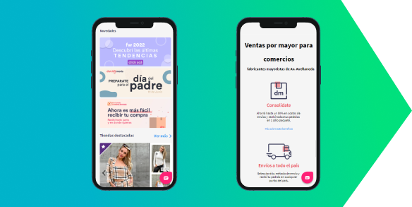 Custom development  for B2B clothing platform